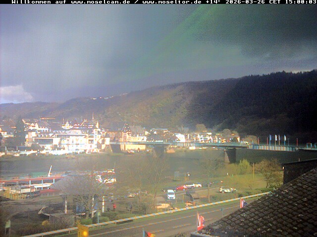 Archiv Foto Webcam Traben-Trarbach - Moseltor