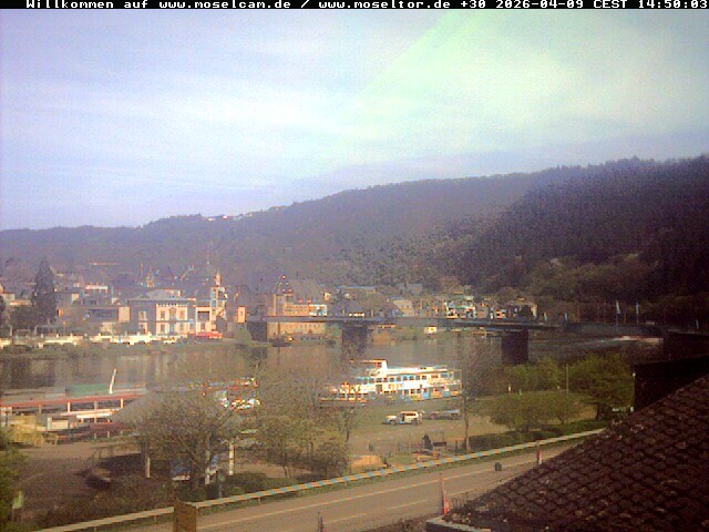 Archiv Foto Webcam Traben-Trarbach - Moseltor