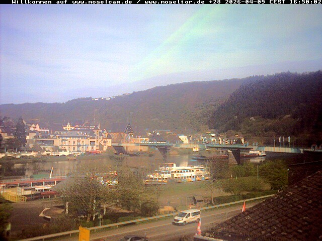 Archiv Foto Webcam Traben-Trarbach - Moseltor
