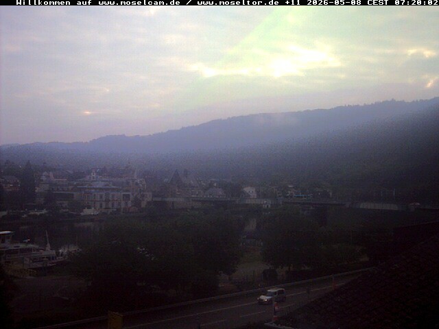 Archiv Foto Webcam Traben-Trarbach - Moseltor