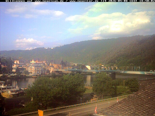 Archiv Foto Webcam Traben-Trarbach - Moseltor