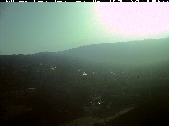 Archiv Foto Webcam Traben-Trarbach - Moseltor