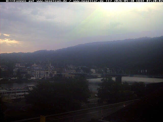 Archiv Foto Webcam Traben-Trarbach - Moseltor
