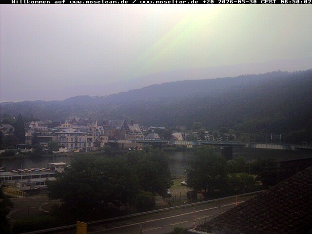 Archiv Foto Webcam Traben-Trarbach - Moseltor