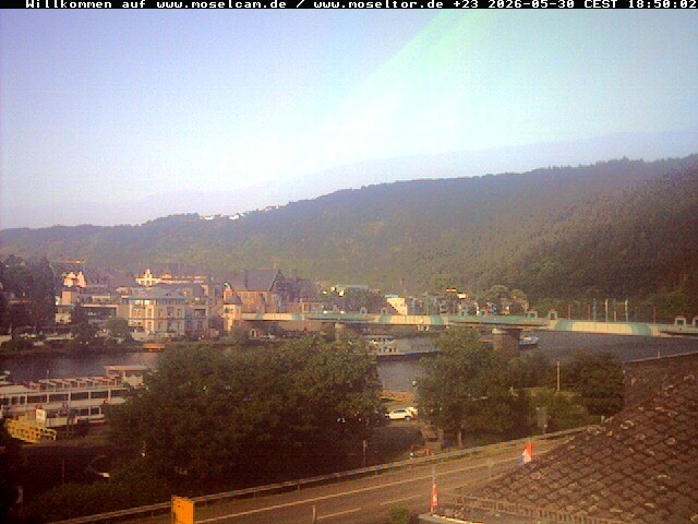 Archiv Foto Webcam Traben-Trarbach - Moseltor