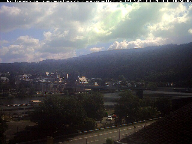 Archiv Foto Webcam Traben-Trarbach - Moseltor