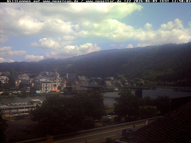 Archiv Foto Webcam Traben-Trarbach - Moseltor