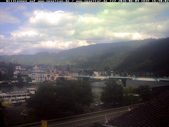 Archiv Foto Webcam Traben-Trarbach - Moseltor