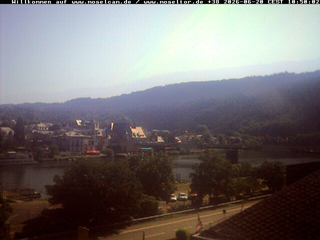 Archiv Foto Webcam Traben-Trarbach - Moseltor