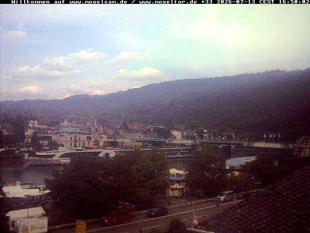 Archiv Foto Webcam Traben-Trarbach - Moseltor
