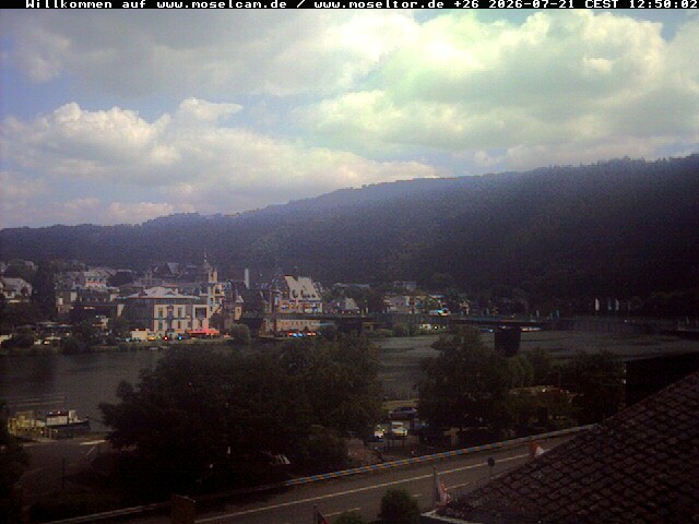 Archiv Foto Webcam Traben-Trarbach - Moseltor