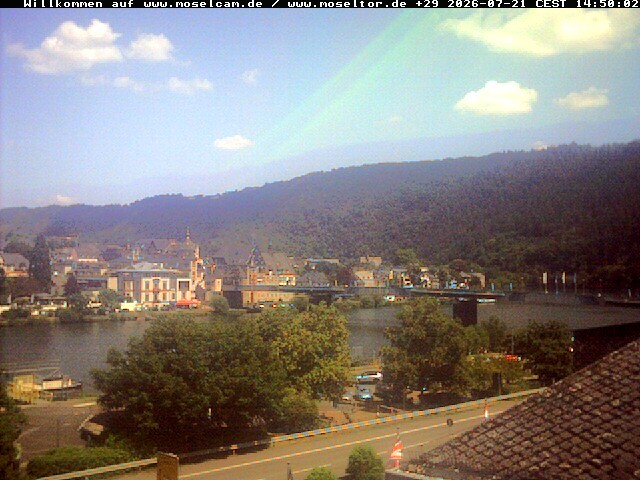 Archiv Foto Webcam Traben-Trarbach - Moseltor