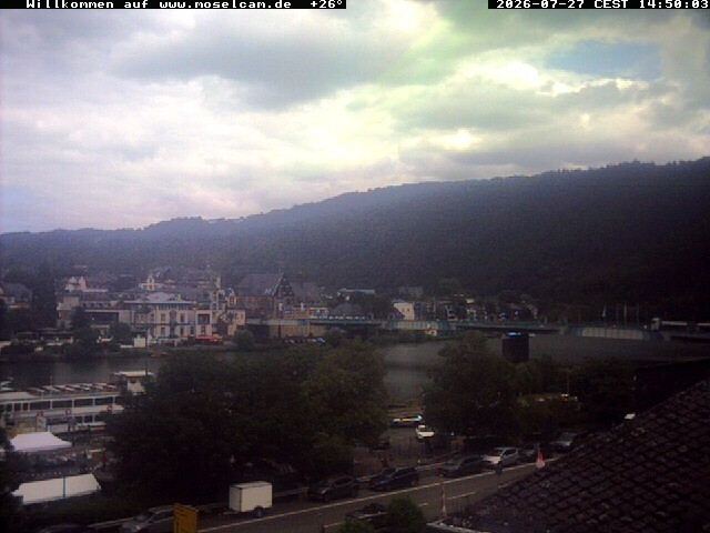 Archiv Foto Webcam Traben-Trarbach - Moseltor