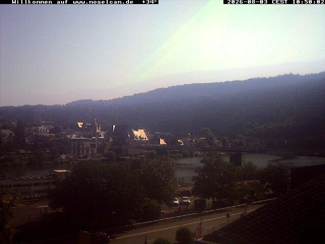 Archiv Foto Webcam Traben-Trarbach - Moseltor