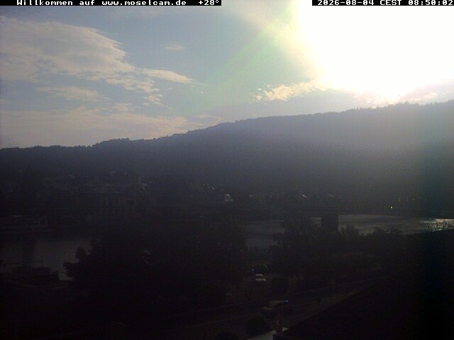 Archiv Foto Webcam Traben-Trarbach - Moseltor