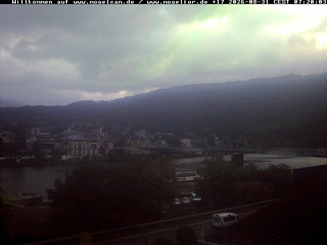 Archiv Foto Webcam Traben-Trarbach - Moseltor