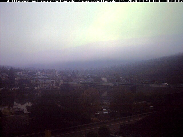 Archiv Foto Webcam Traben-Trarbach - Moseltor