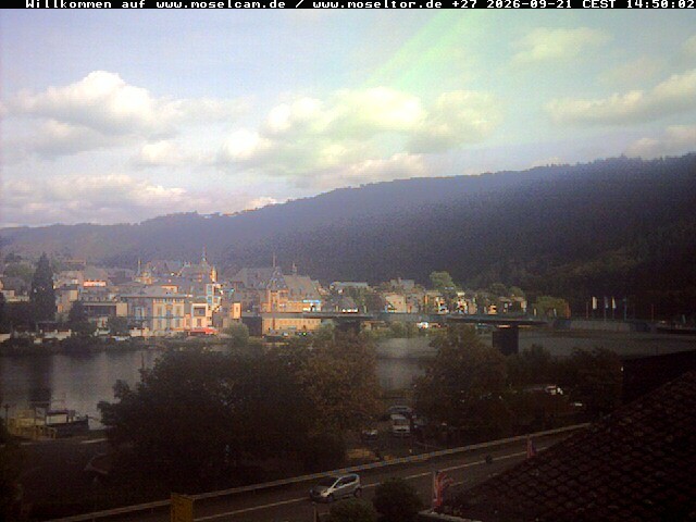 Archiv Foto Webcam Traben-Trarbach - Moseltor
