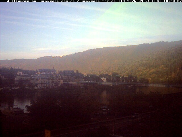 Archiv Foto Webcam Traben-Trarbach - Moseltor