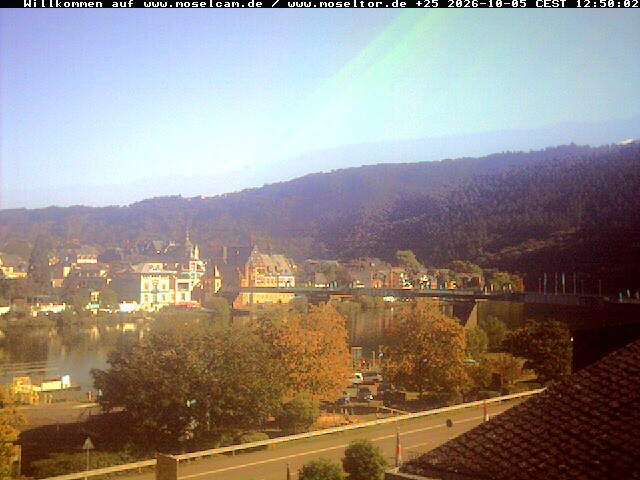 Archiv Foto Webcam Traben-Trarbach - Moseltor