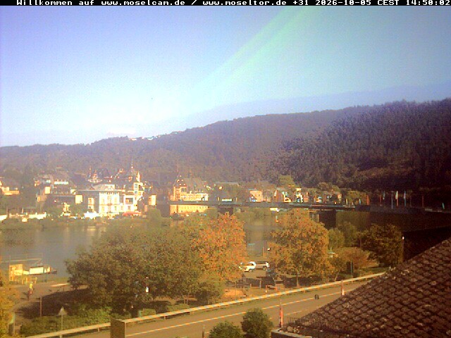 Archiv Foto Webcam Traben-Trarbach - Moseltor