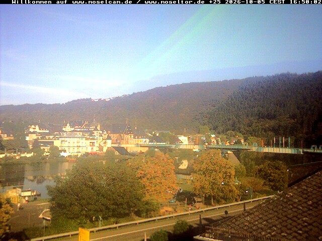 Archiv Foto Webcam Traben-Trarbach - Moseltor