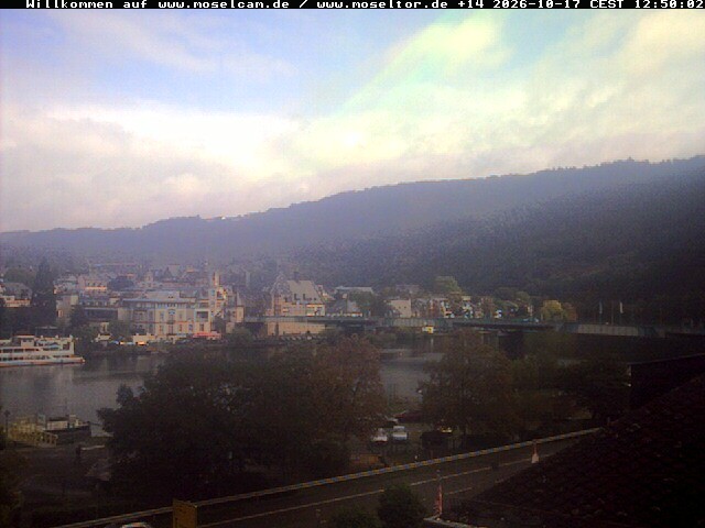 Archiv Foto Webcam Traben-Trarbach - Moseltor