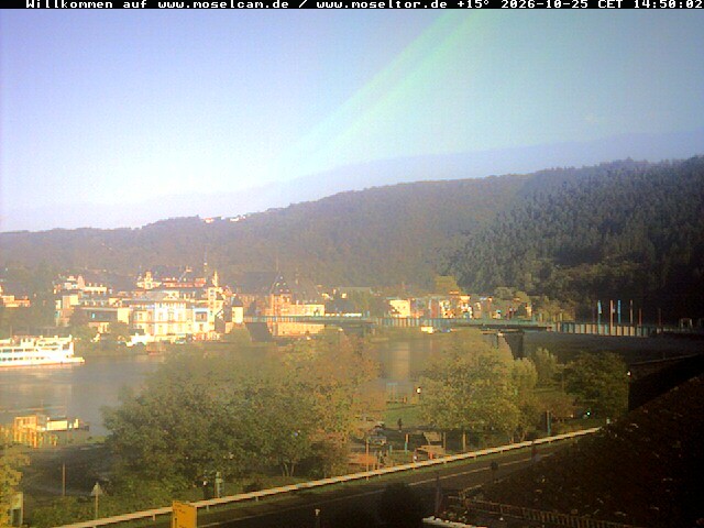 Archiv Foto Webcam Traben-Trarbach - Moseltor