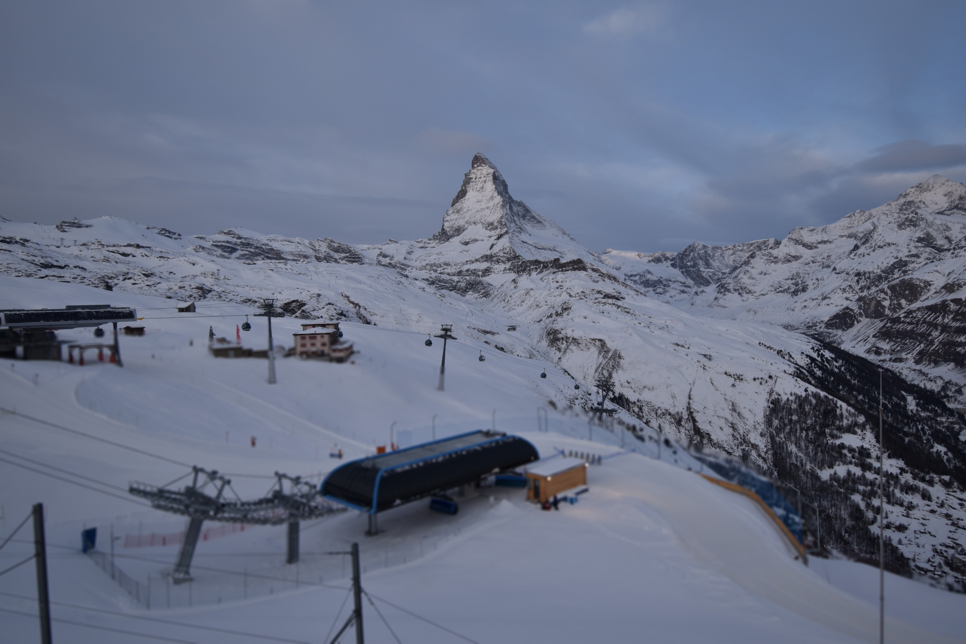 Archived image Webcam Riffelberg Panorama Zermatt