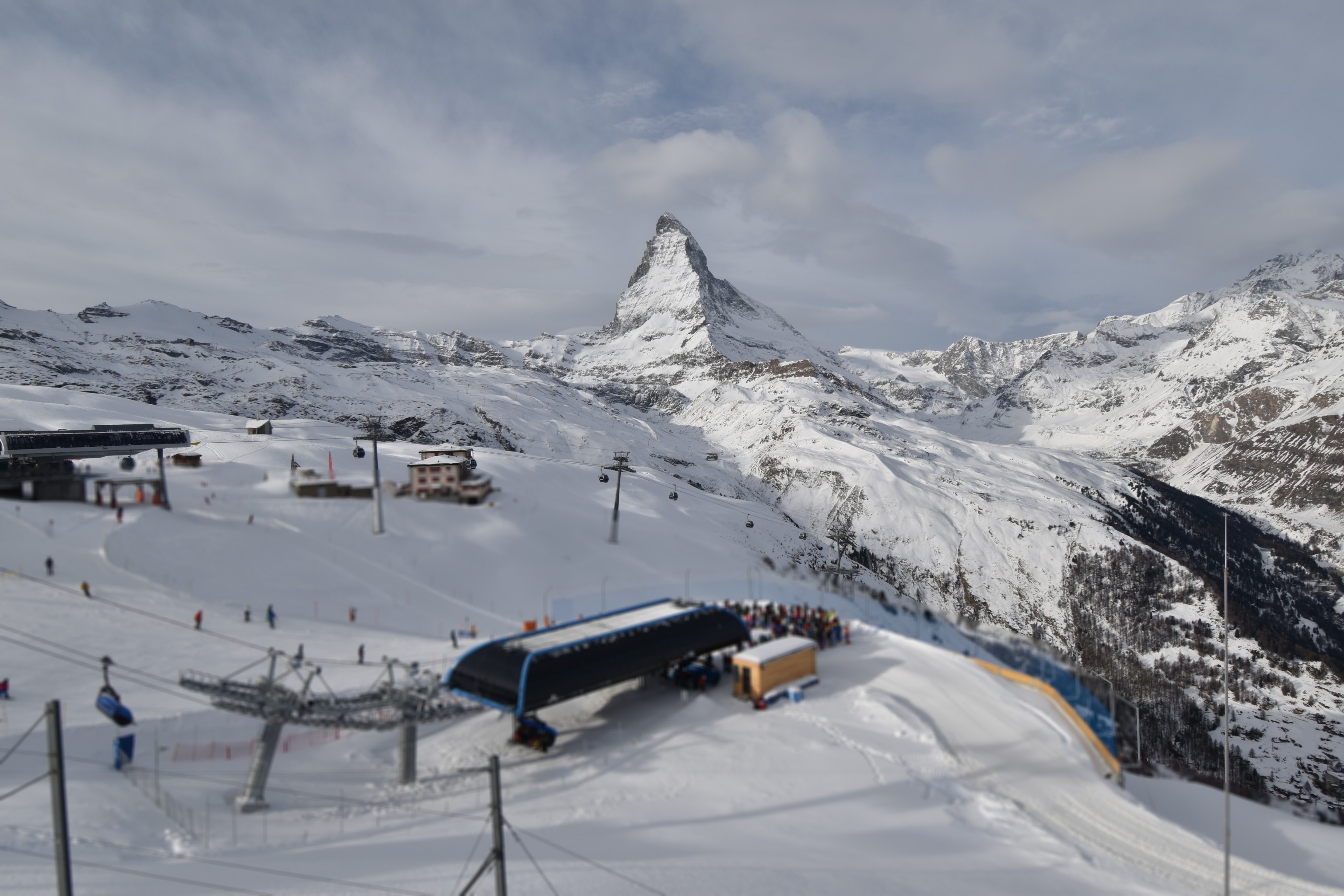 Archived image Webcam Riffelberg Panorama Zermatt