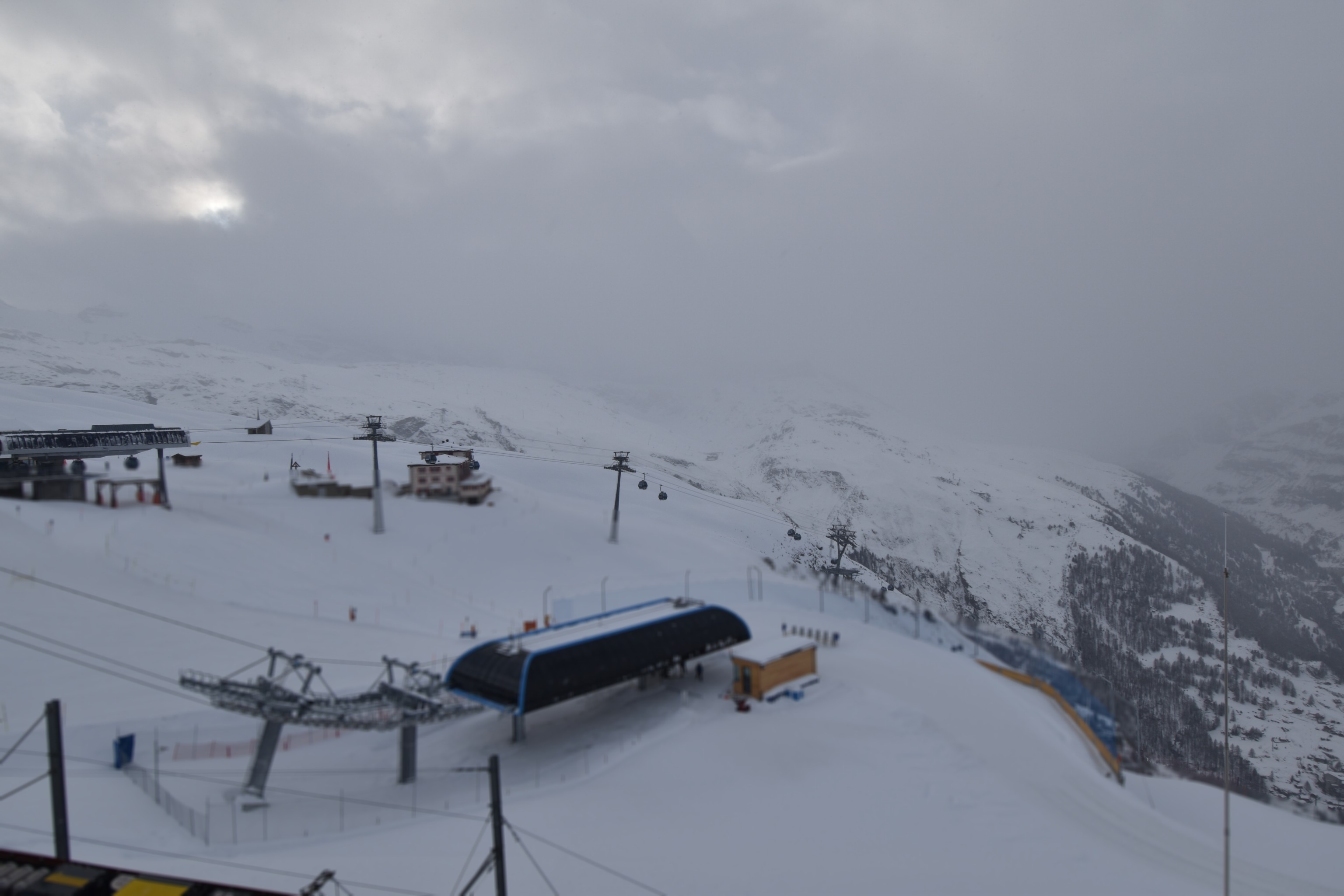 Archiv Foto Webcam Riffelberg Panorama Zermatt