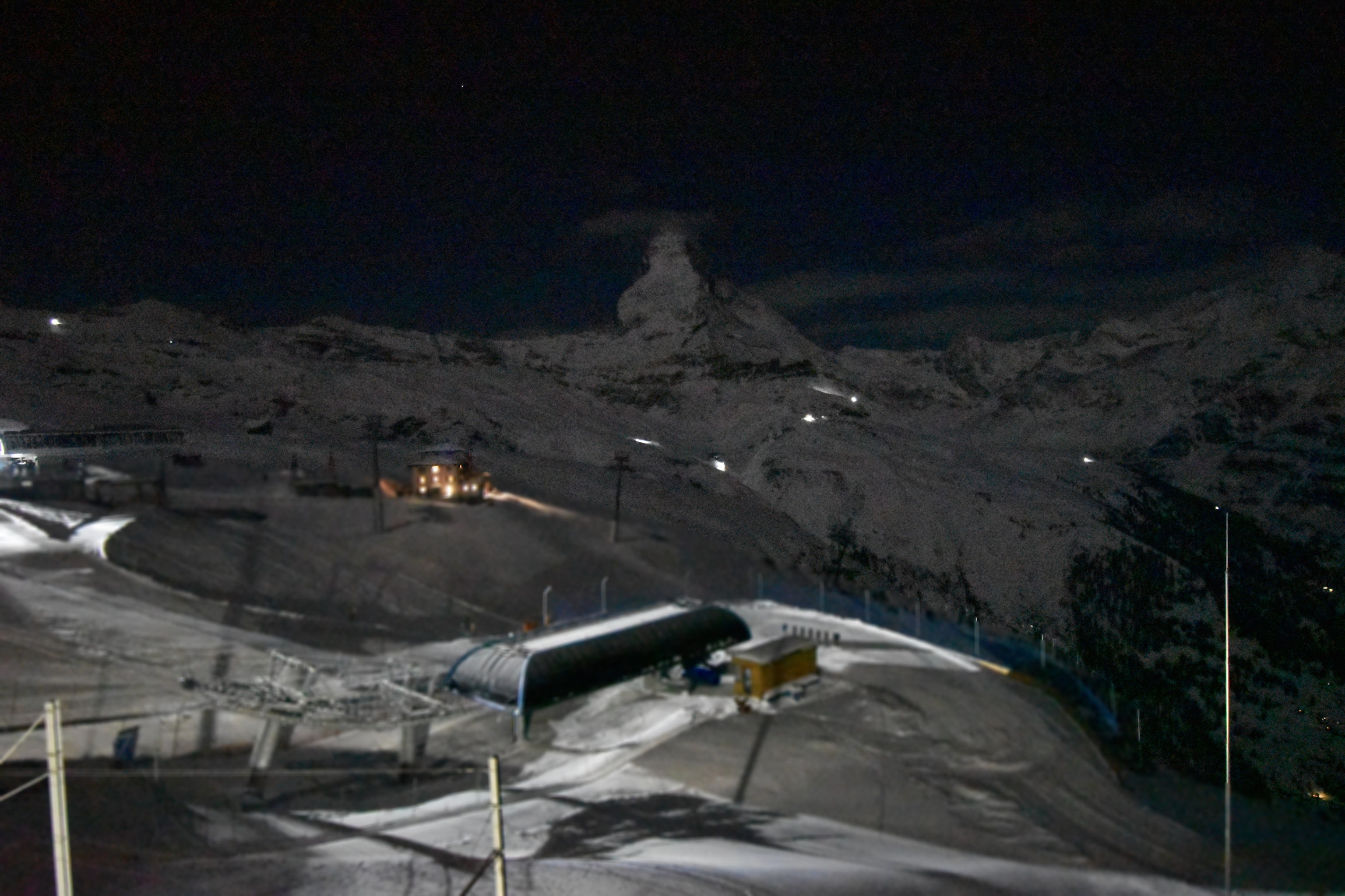 Archiv Foto Webcam Riffelberg Panorama Zermatt