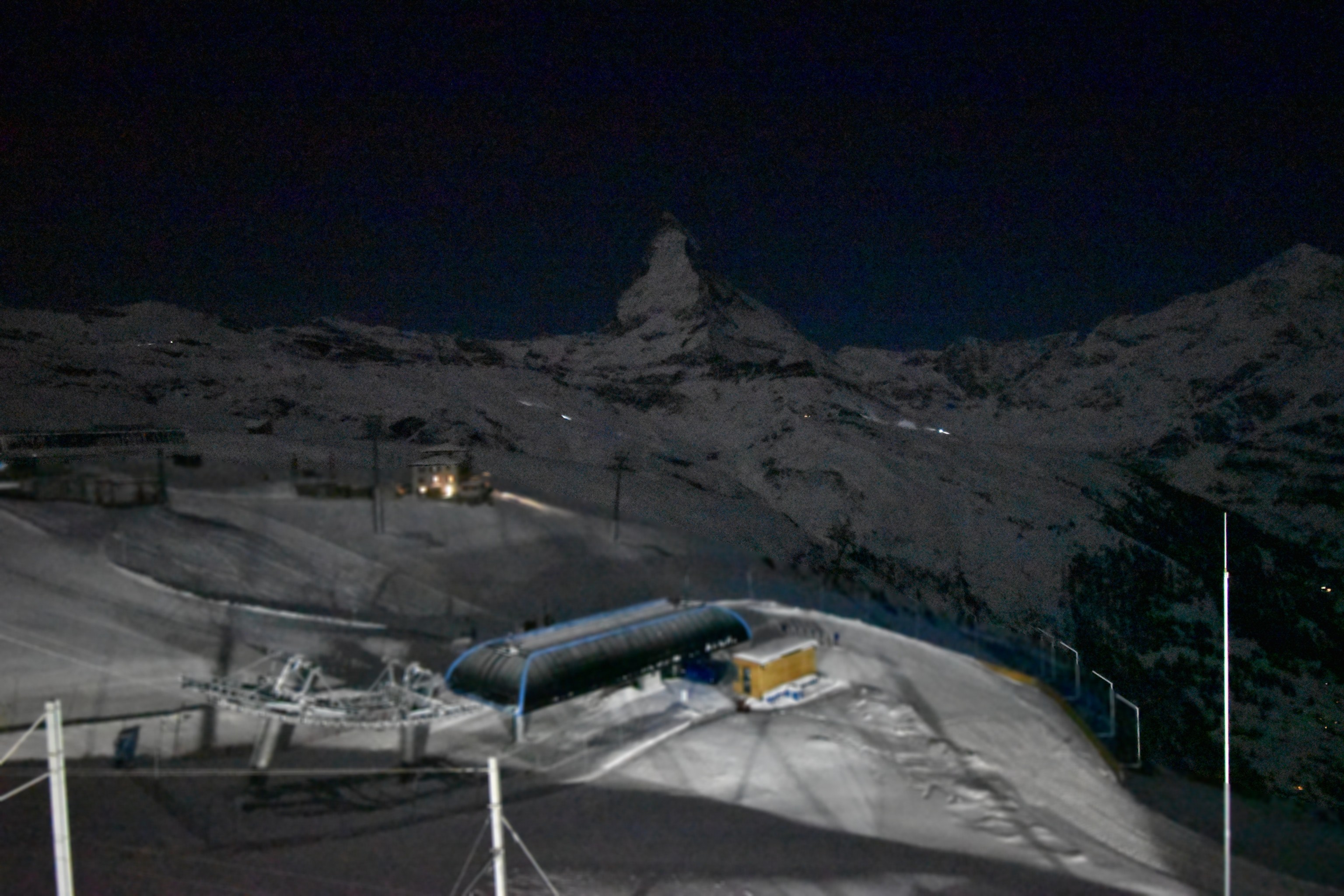 Archiv Foto Webcam Riffelberg Panorama Zermatt