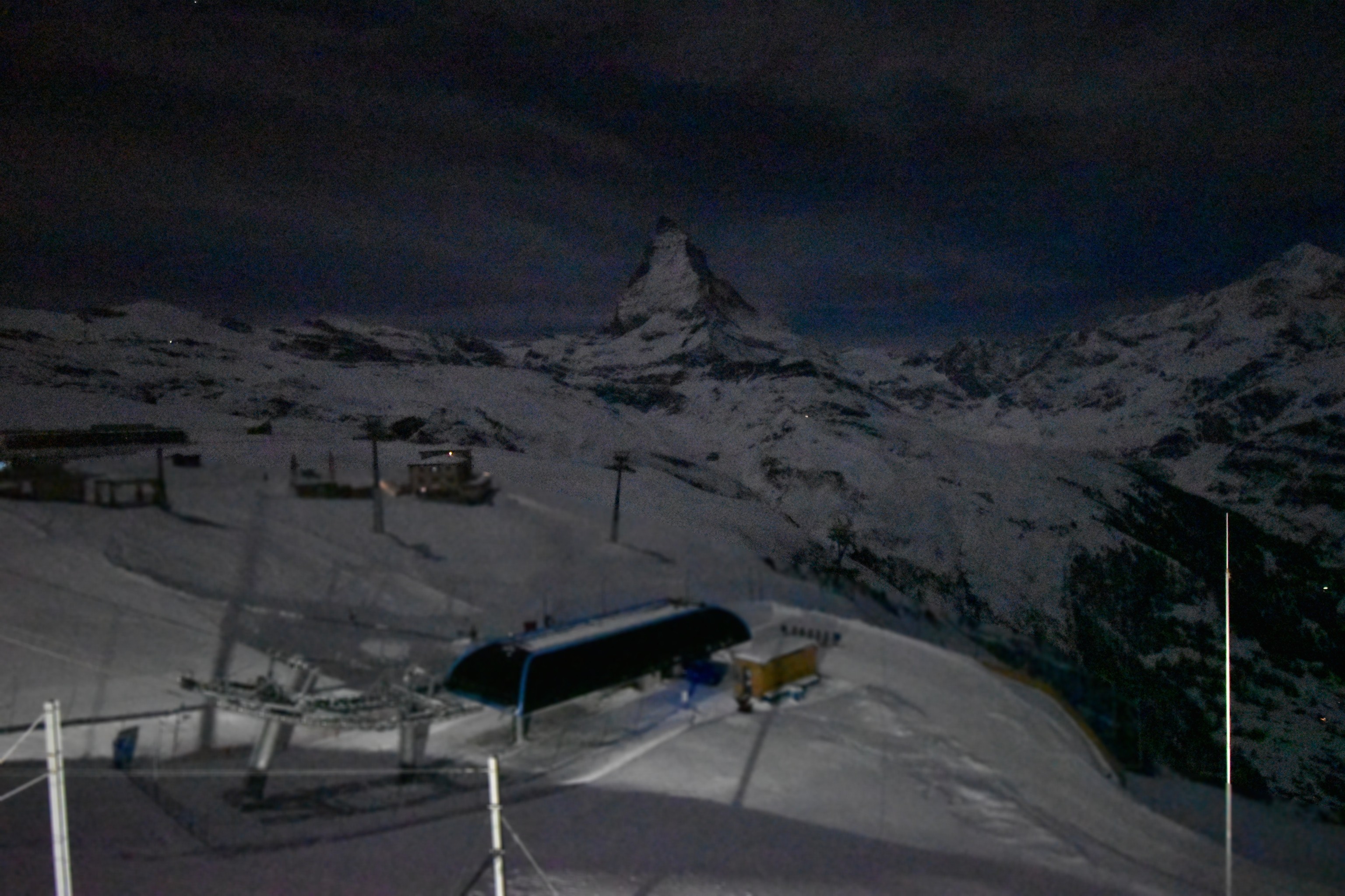 Archiv Foto Webcam Riffelberg Panorama Zermatt