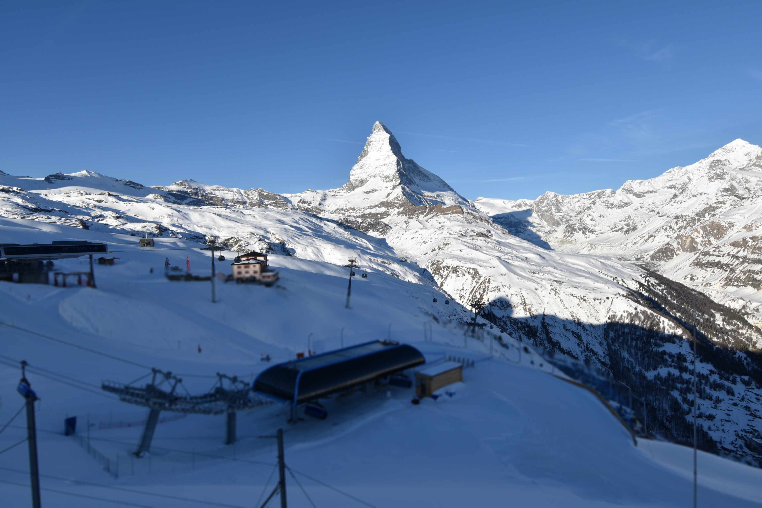 Archived image Webcam Riffelberg Panorama Zermatt