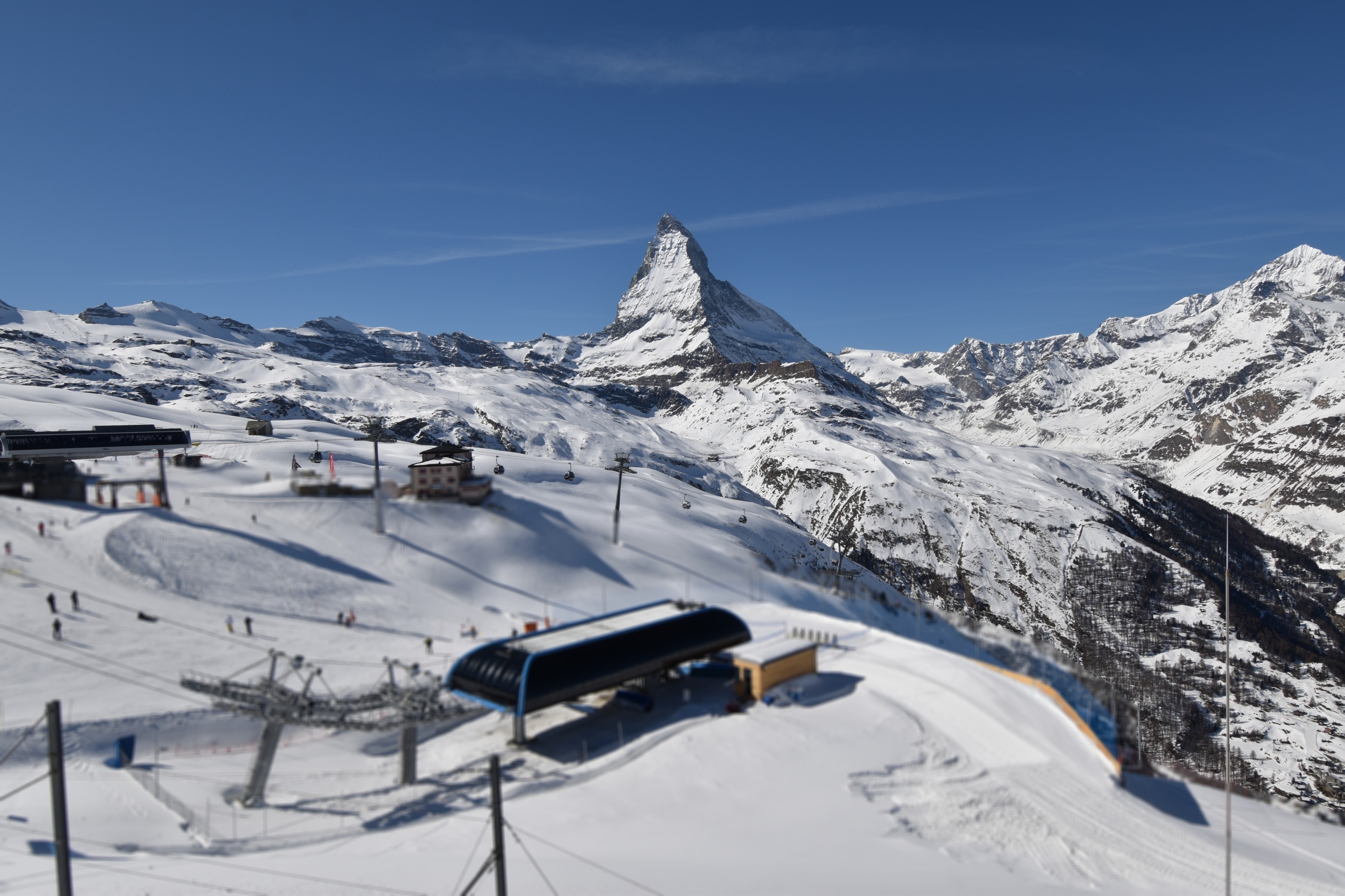 Archived image Webcam Riffelberg Panorama Zermatt