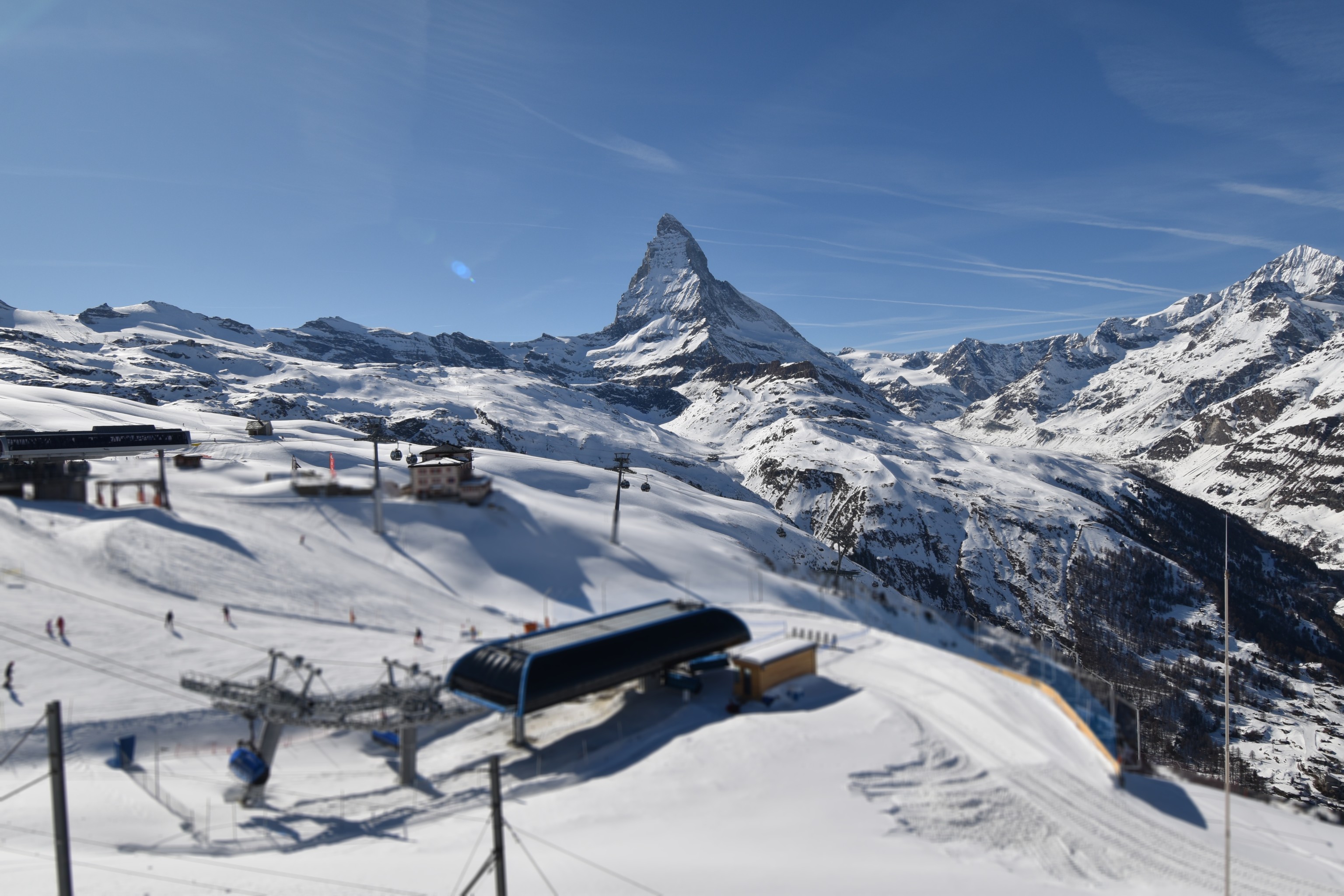 Archived image Webcam Riffelberg Panorama Zermatt