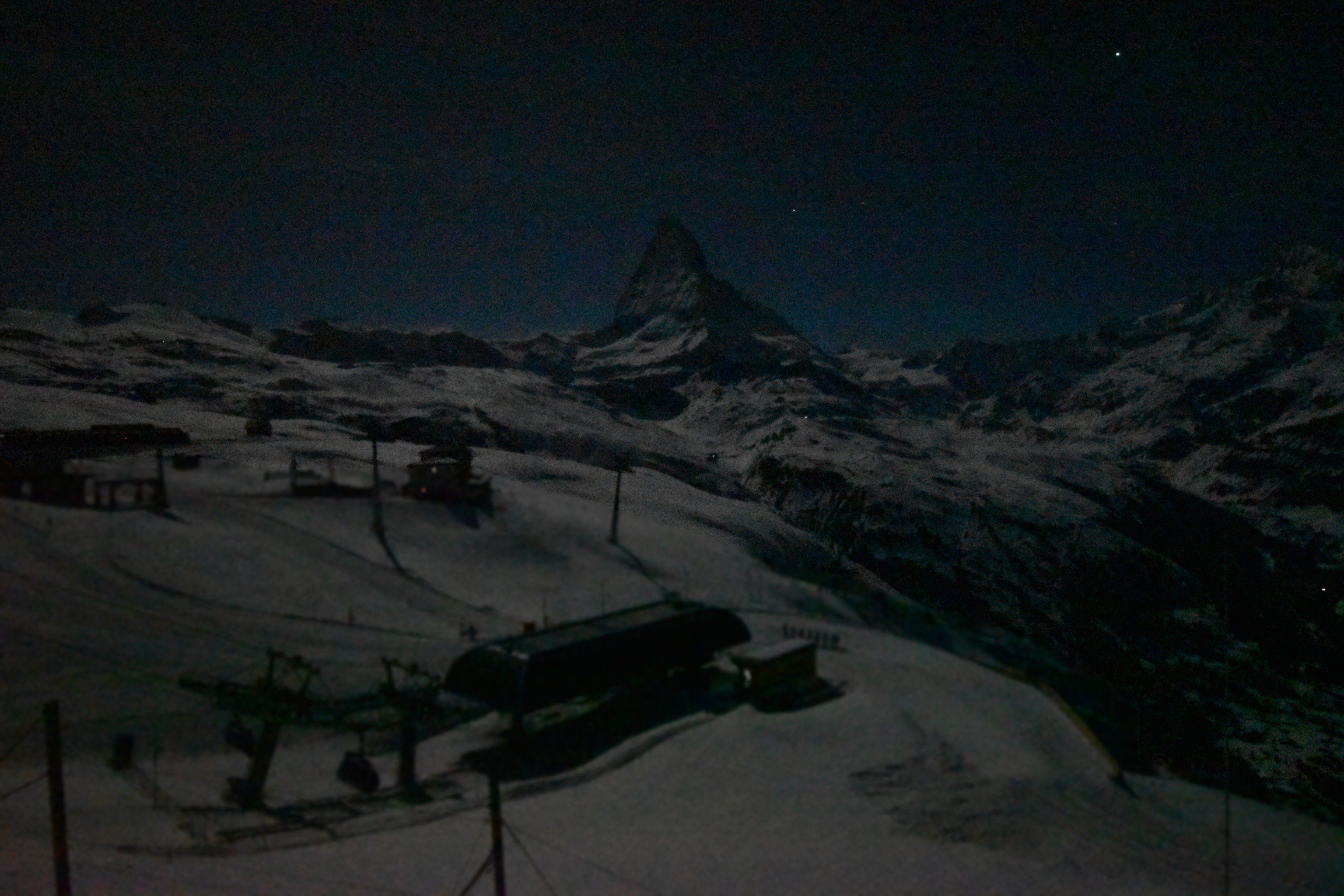 Archiv Foto Webcam Riffelberg Panorama Zermatt