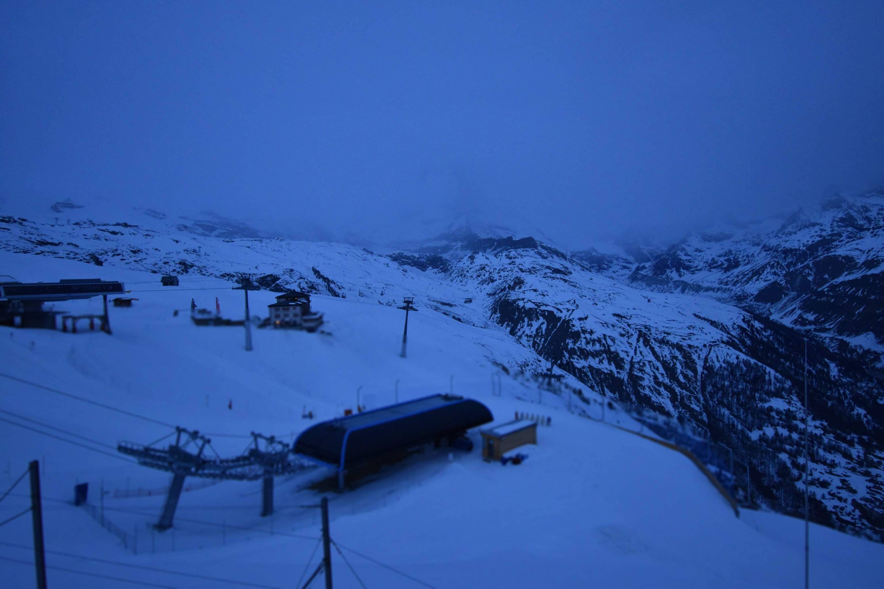 Archiv Foto Webcam Riffelberg Panorama Zermatt
