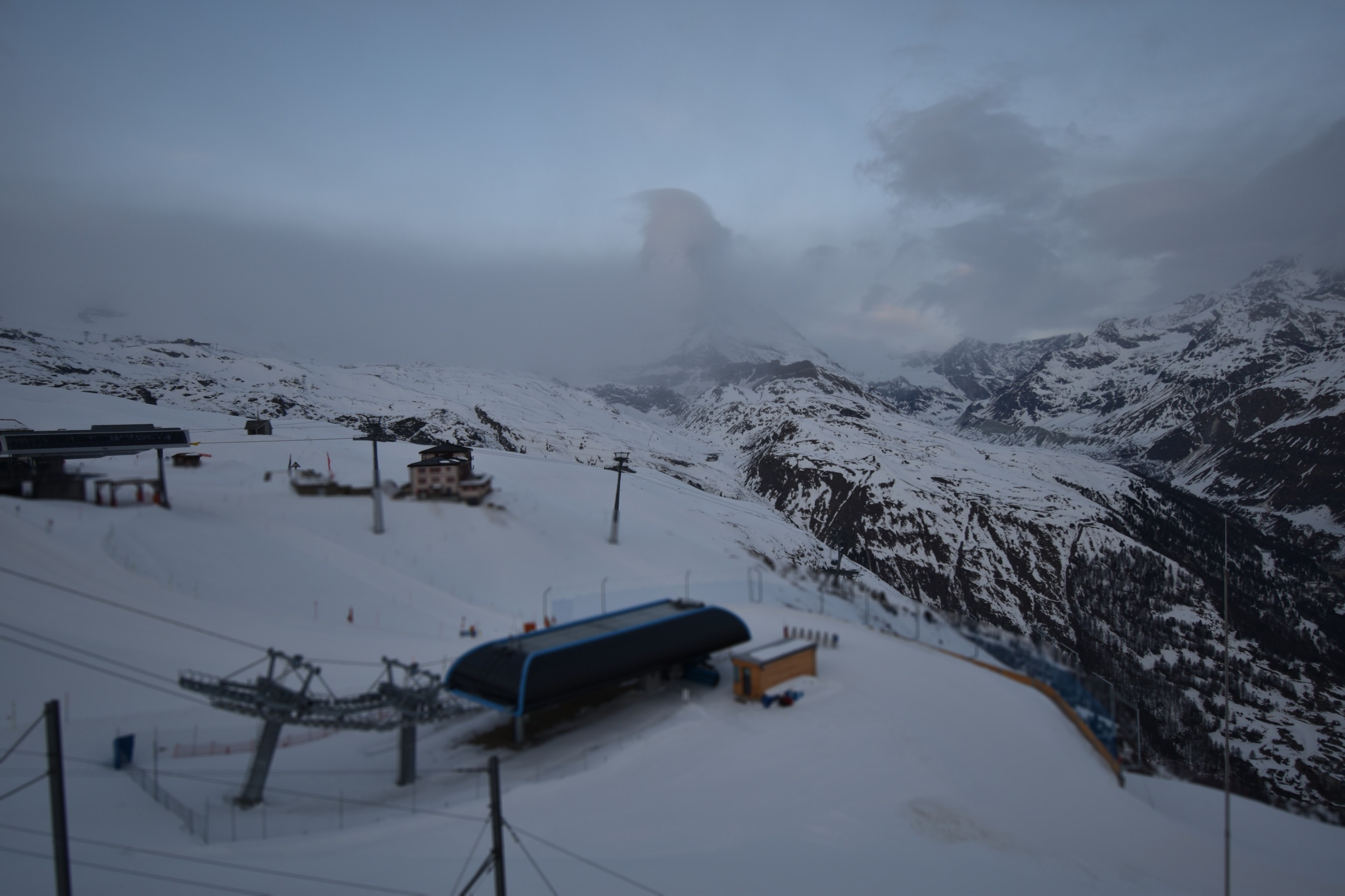 Archiv Foto Webcam Riffelberg Panorama Zermatt