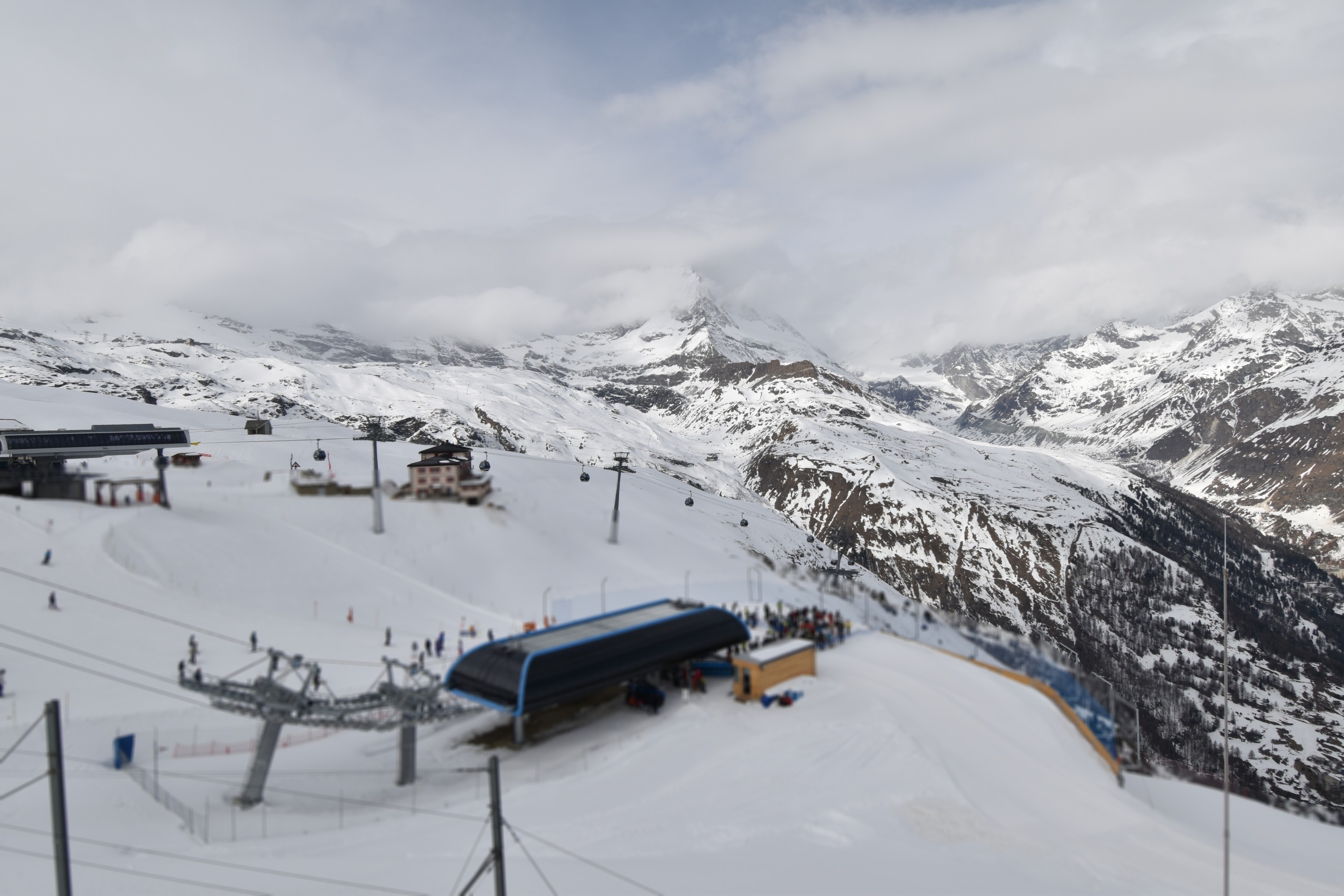 Archiv Foto Webcam Riffelberg Panorama Zermatt