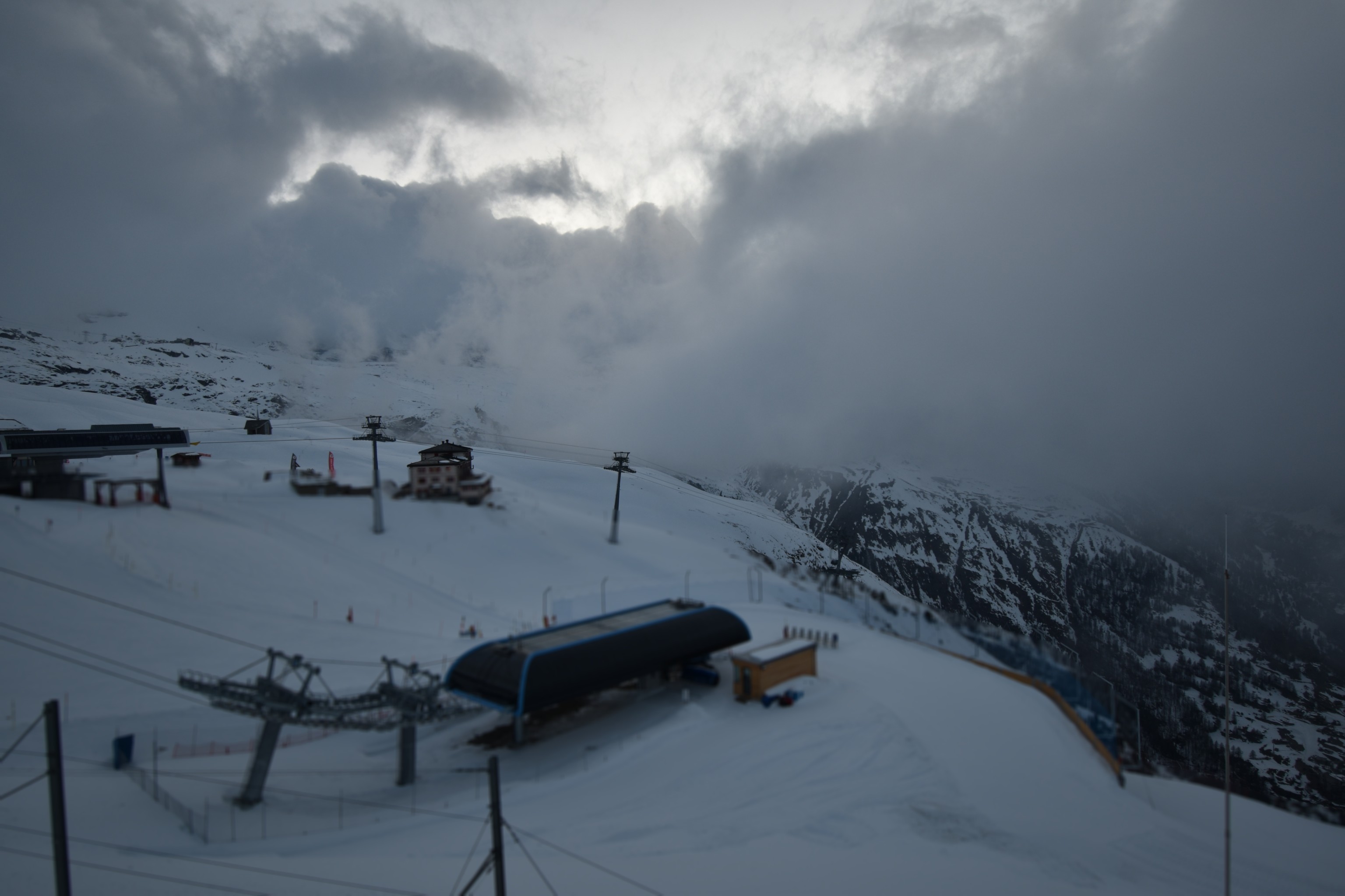 Archiv Foto Webcam Riffelberg Panorama Zermatt