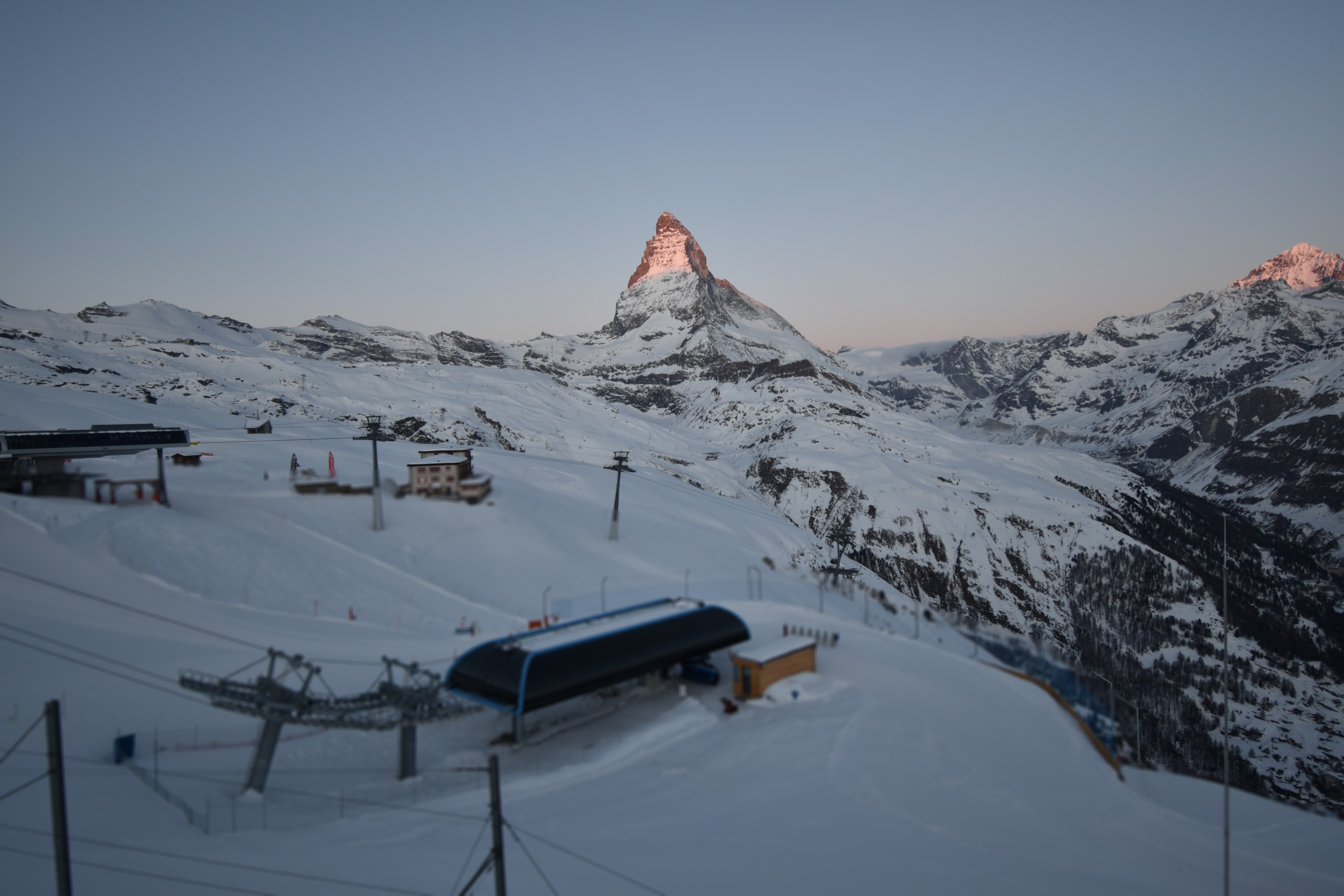 Archiv Foto Webcam Riffelberg Panorama Zermatt