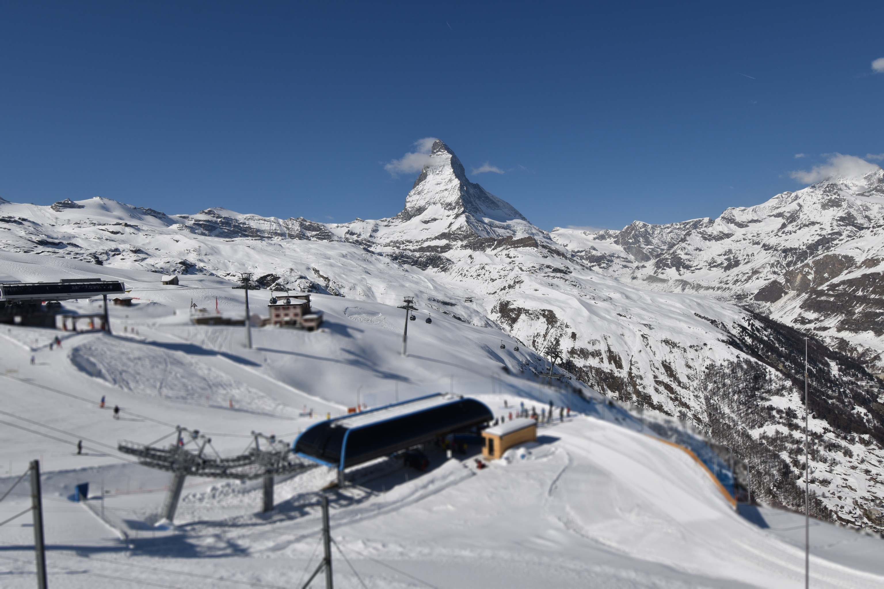 Archived image Webcam Riffelberg Panorama Zermatt