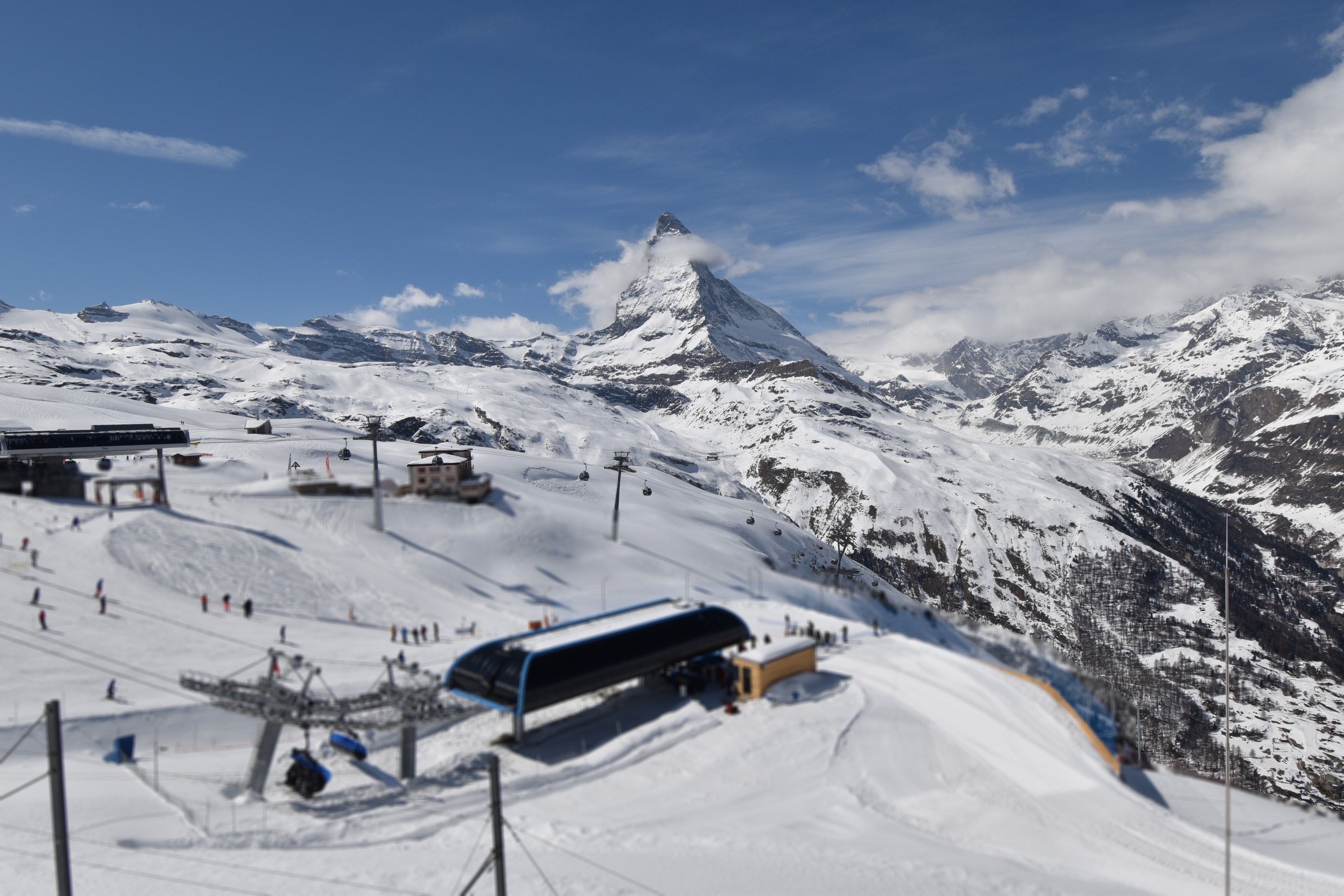 Archived image Webcam Riffelberg Panorama Zermatt