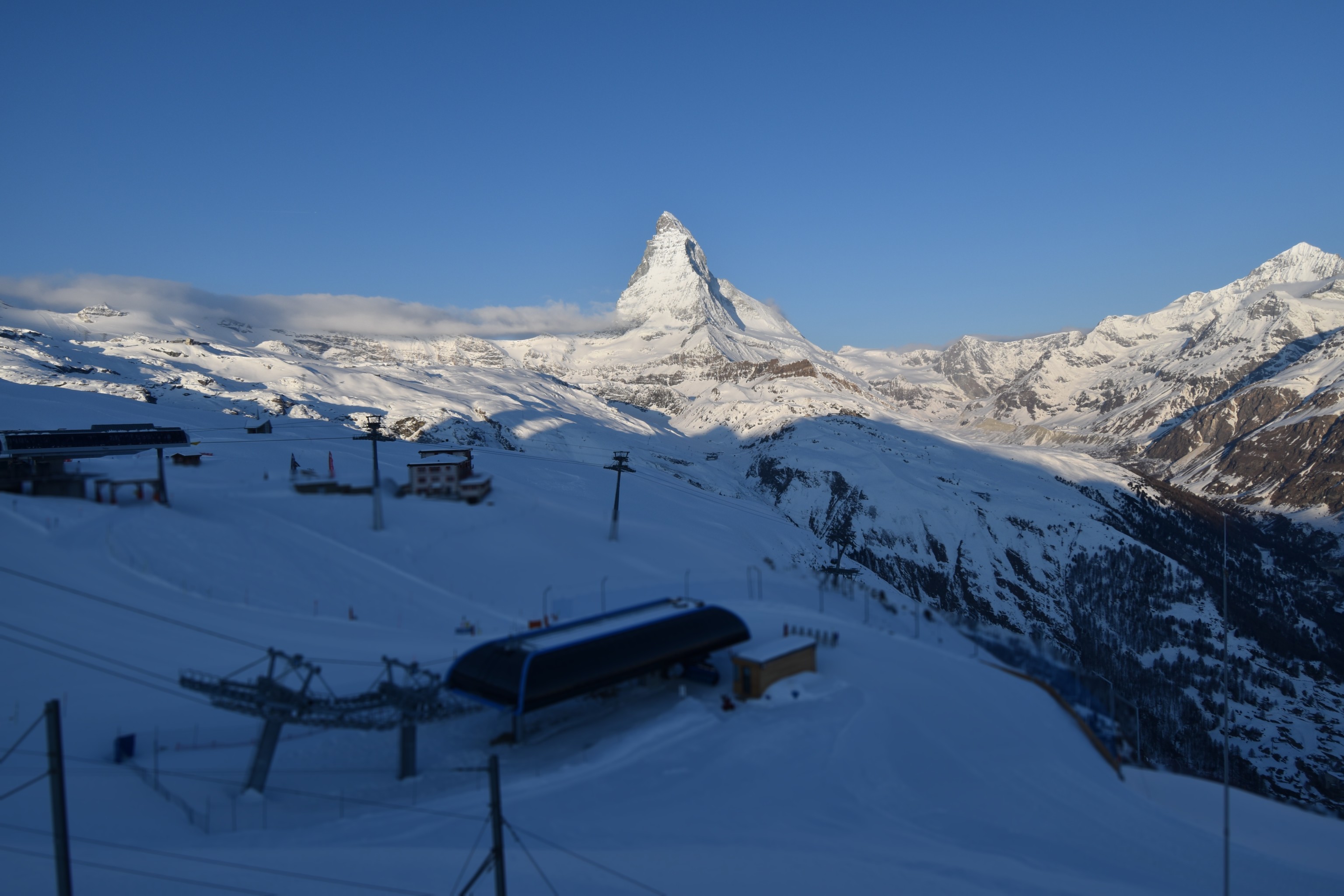Archived image Webcam Riffelberg Panorama Zermatt