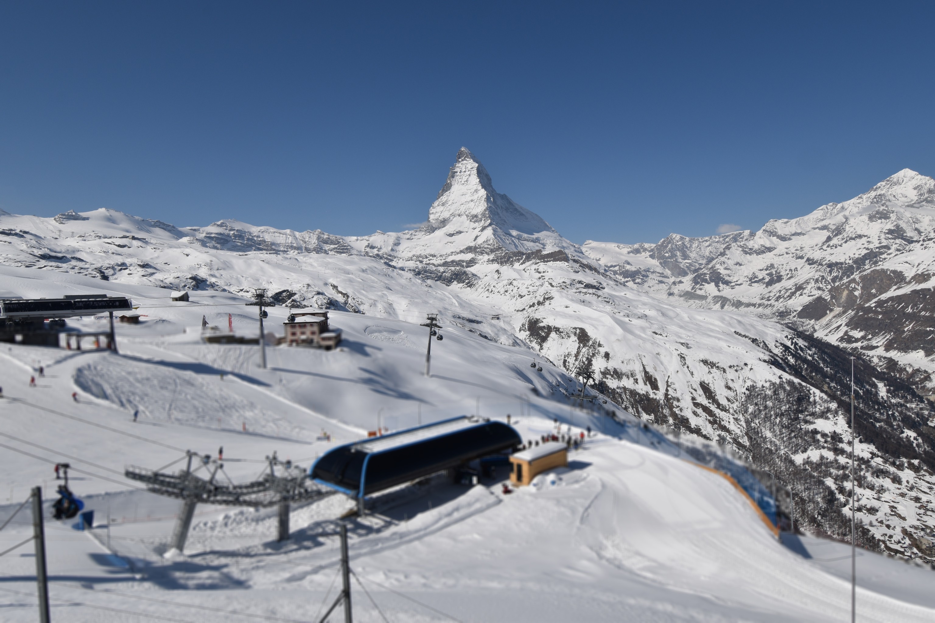 Archived image Webcam Riffelberg Panorama Zermatt