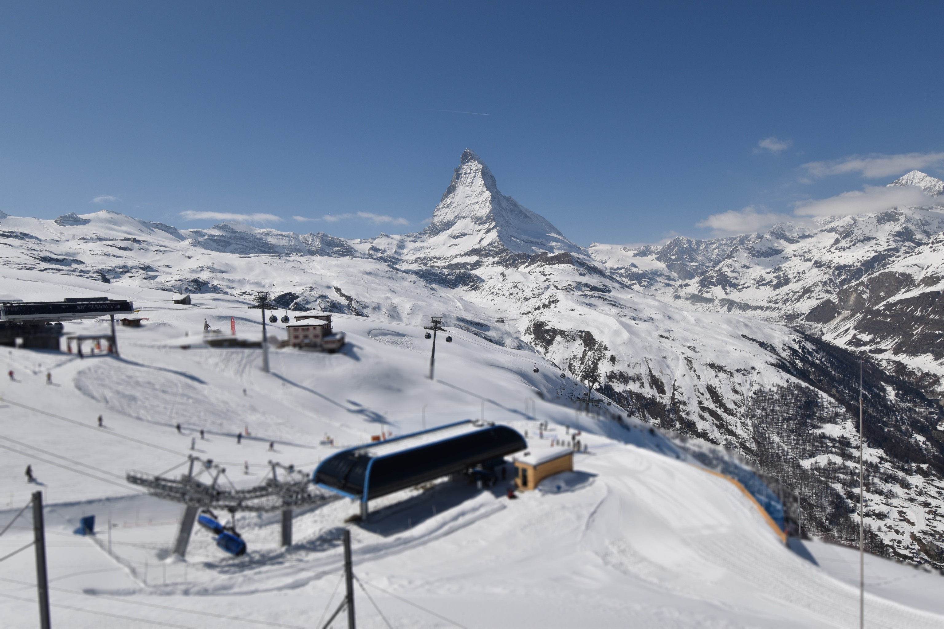 Archived image Webcam Riffelberg Panorama Zermatt