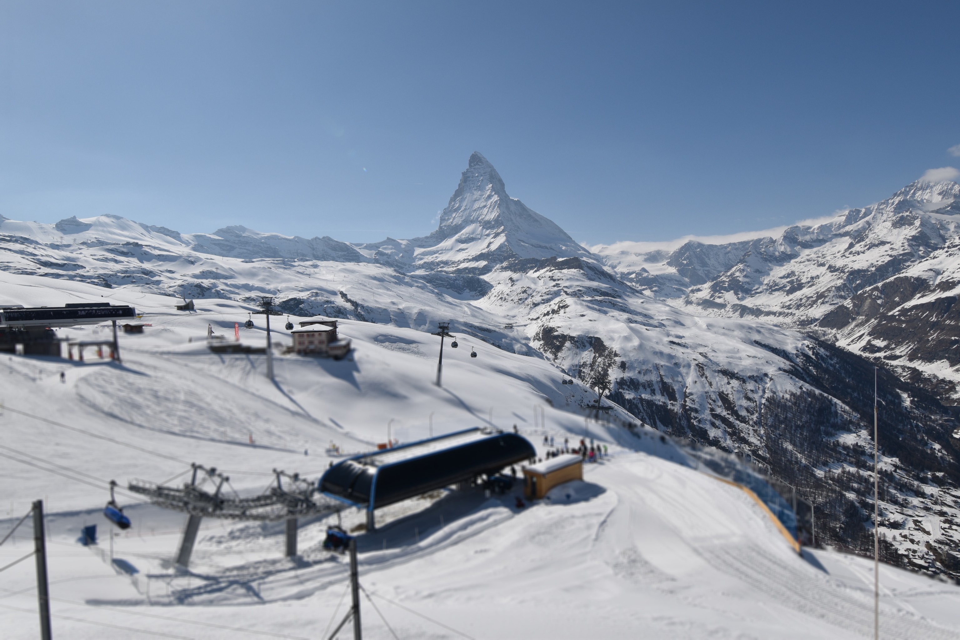 Archived image Webcam Riffelberg Panorama Zermatt