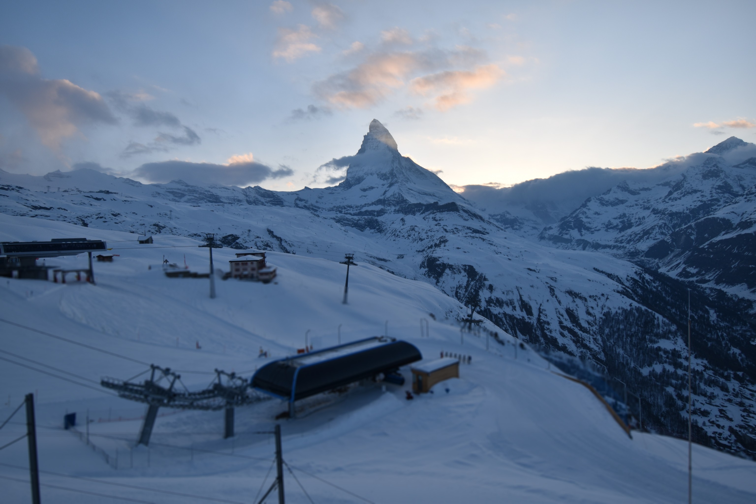 Archived image Webcam Riffelberg Panorama Zermatt